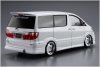 Aoshima 05873 1/24 TC#7 Silk Blaze MNH/ANH10/15W Alphard `05 Toyota